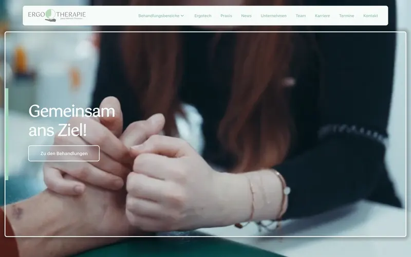 Website Ergotherapie Gütersloh