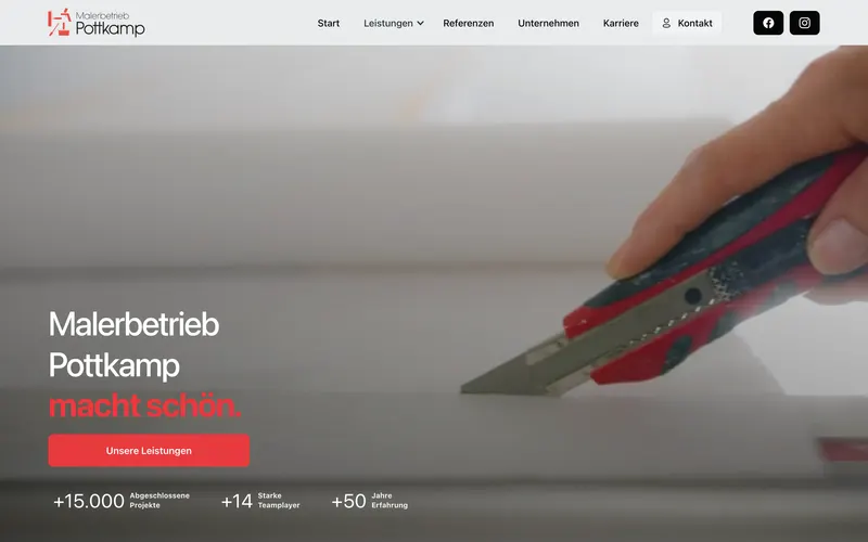 Website Pottkamp